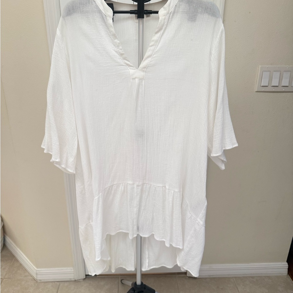 Gap Light and Airy White Summer Dress Size XL